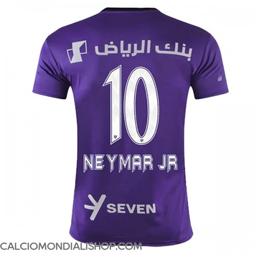 Maglie da calcio Al-Hilal Neymar Jr #10 Terza Maglia 2024-25 Manica Corta